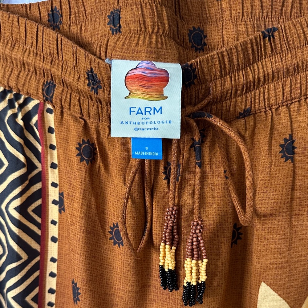 FARM Rio Multicolor Patterned Track Pants - Picture 5 of 5